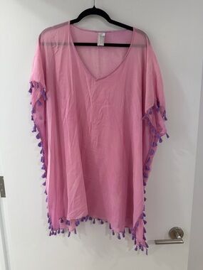 Seafolly Pink Beach Coverup
